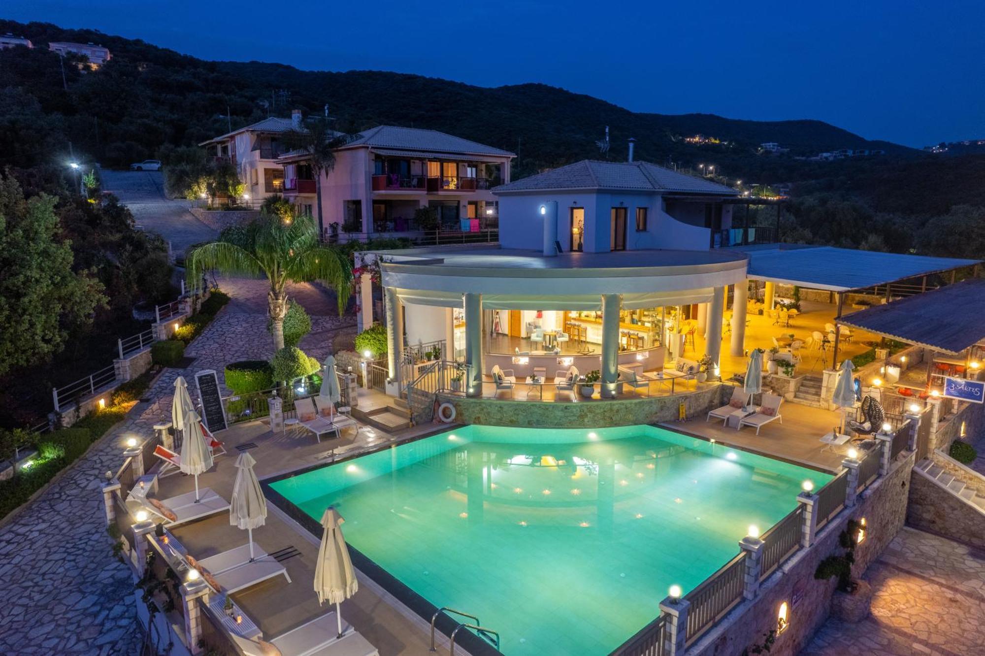 3Aktes Suites & Studios Sívota Exterior foto